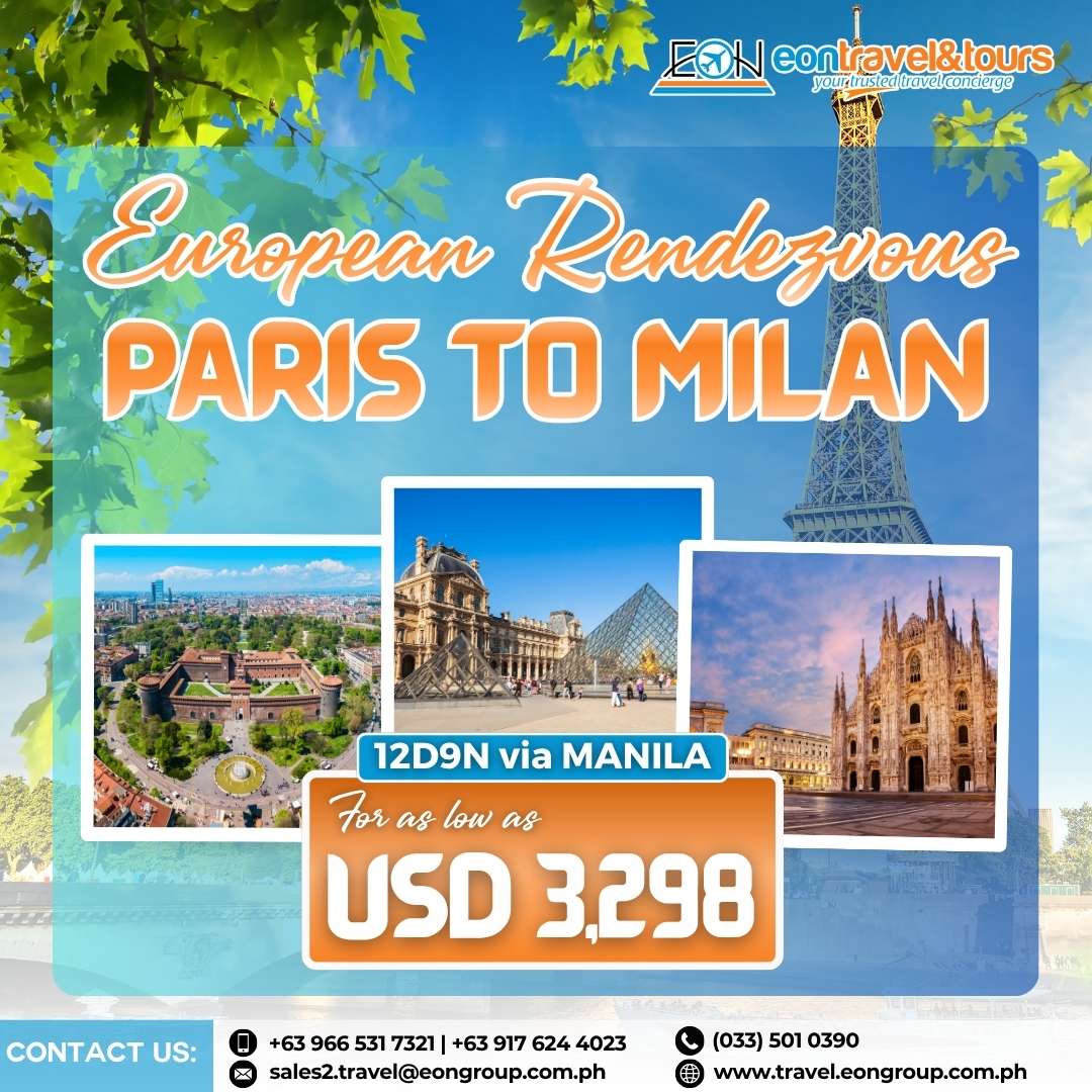 EUROPEAN RENDEZVOUS: PARIS TO MILAN